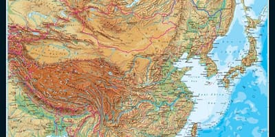 Topografické mapy v Číne